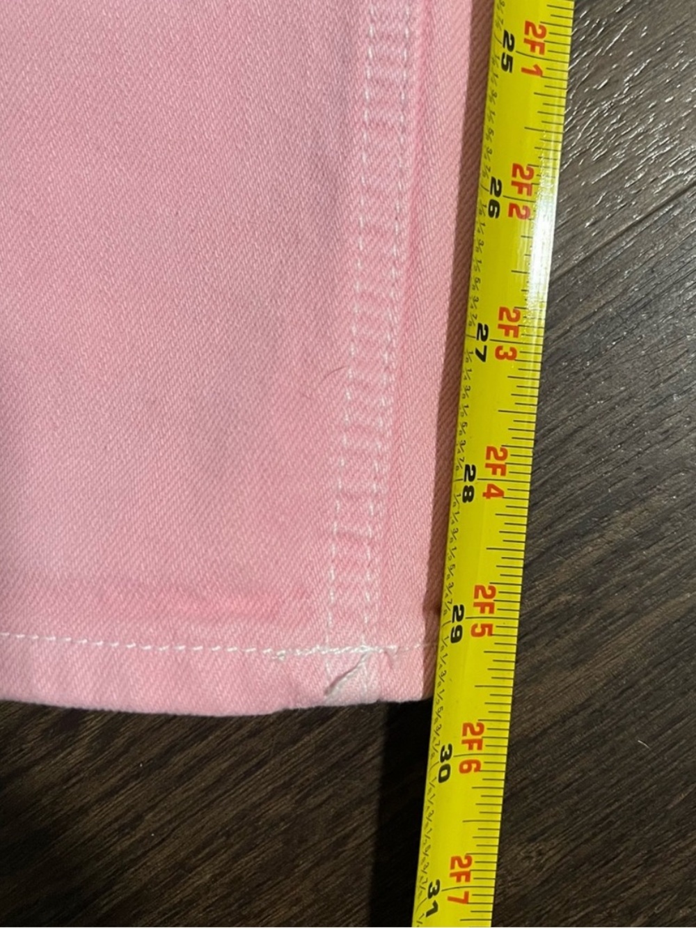 Just Black Pink Jeans Size 25 NWT - Picture 4 of 4